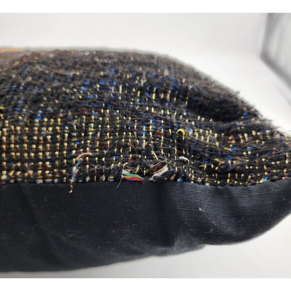 VTG x2 Harry Potter Hogwarts Crest/Marauder's Map Woven Tapestry Throw Pillows - Picture 12 of 16